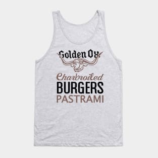 Golden Ox Burgers Tank Top